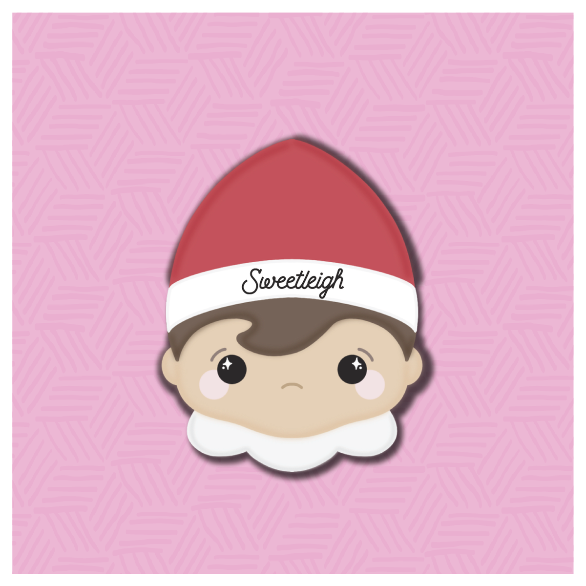 Chubby Elf Face 2021 PNG Digital File