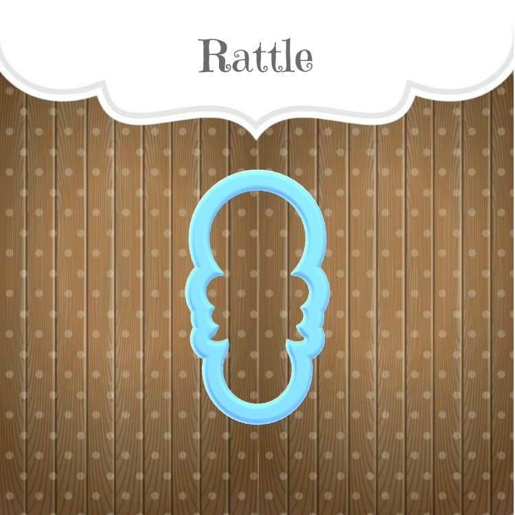 Baby Rattle Cookie Cutter - Sweetleigh 