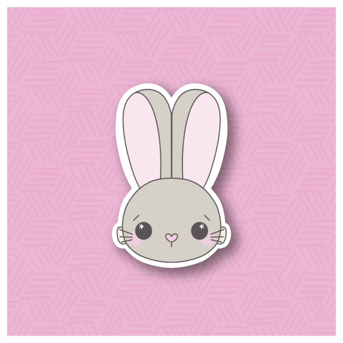 Long Ear Bunny Digital Sticker File