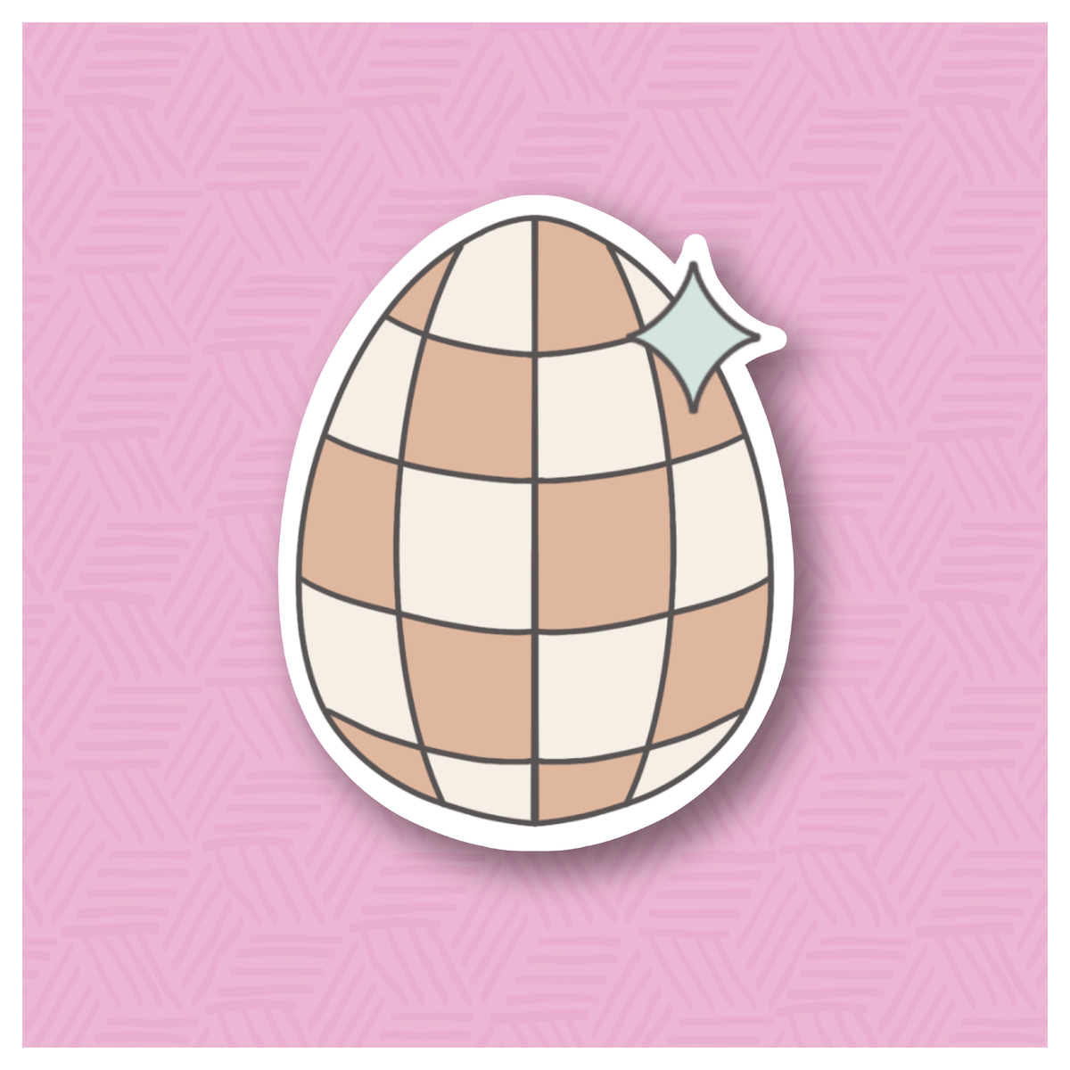 Sparkle Egg Digital Sticker File