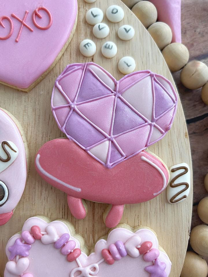 Heart Ring Pop Cookie Cutter by MinnieCakes