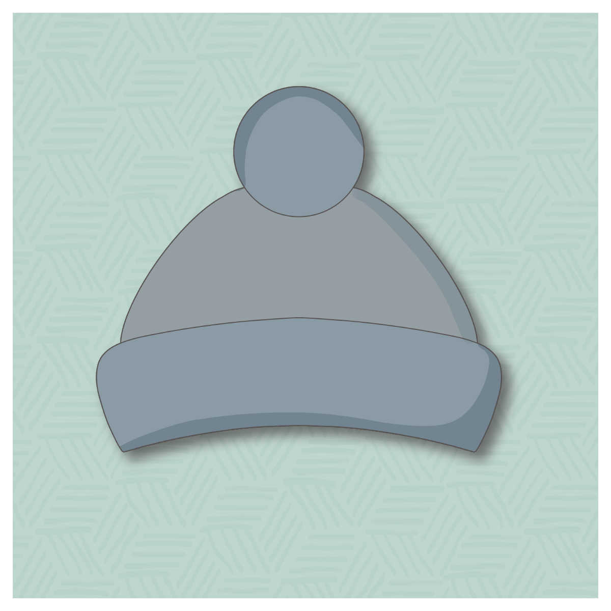 Basic Beanie Cookie Cutter