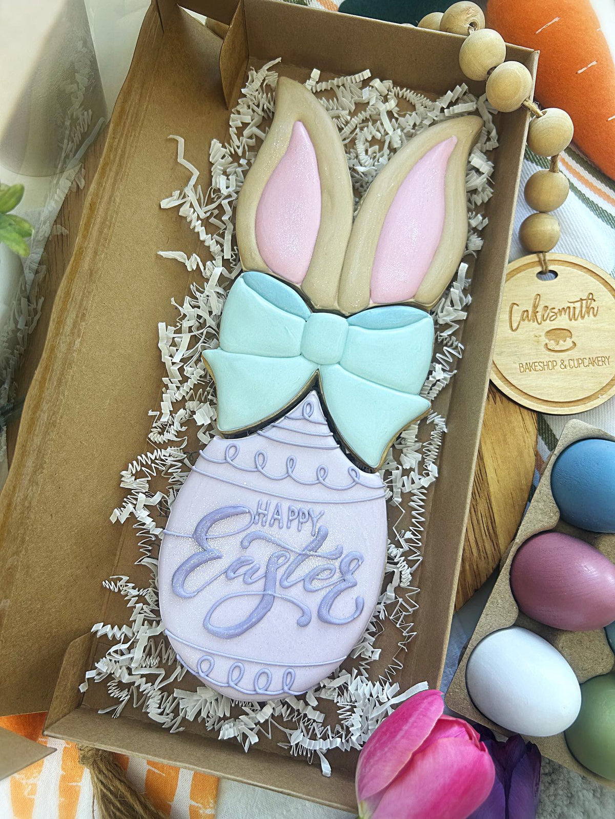 Girly Easter Stack 3 Piece Cookie Cutter Set by Minnie Cakes