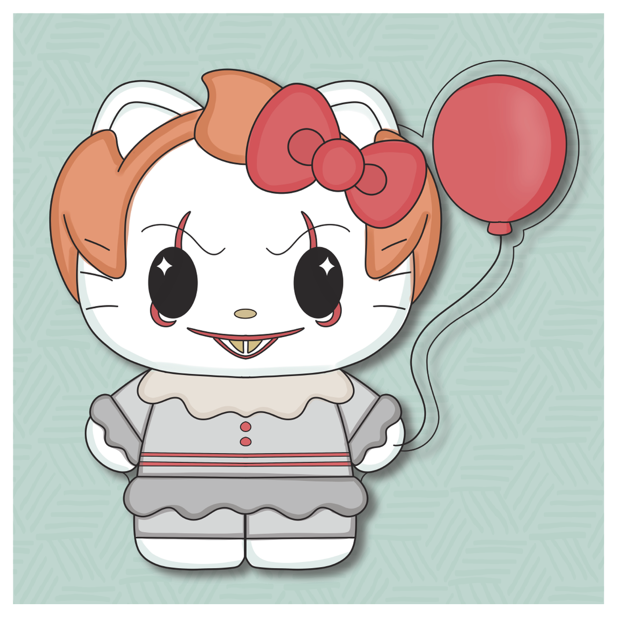 Pennywise Kitty Cookie Cutter