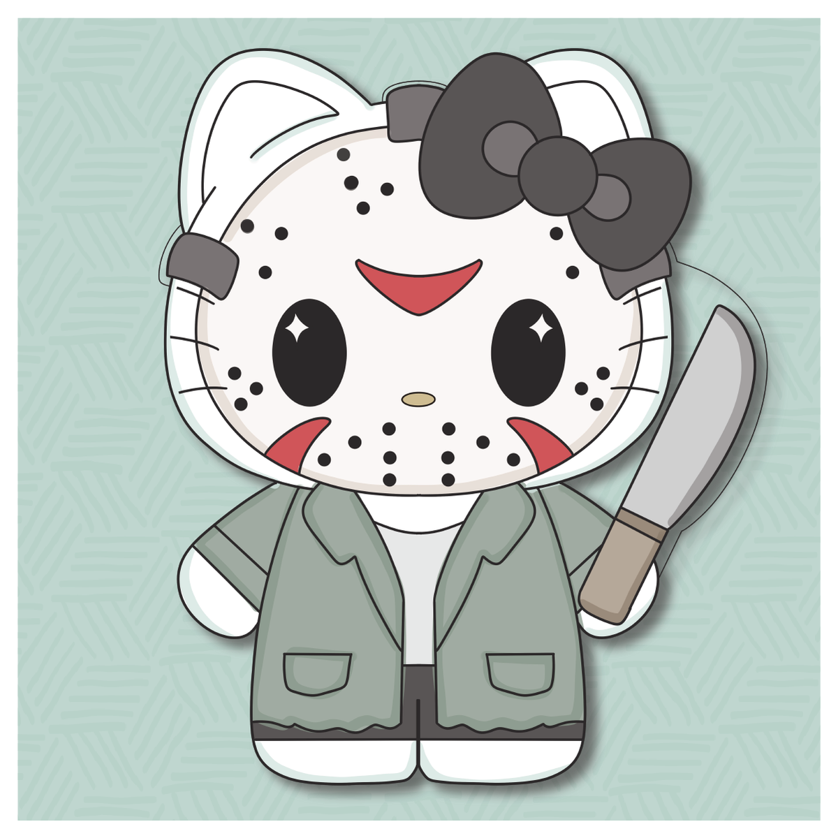 Jason Kitty Cookie Cutter