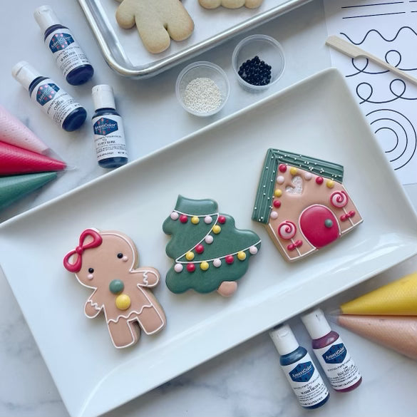 The Cookie Studio Let&#39;s Go To Gingytown 3 Piece Cookie Cutter Set