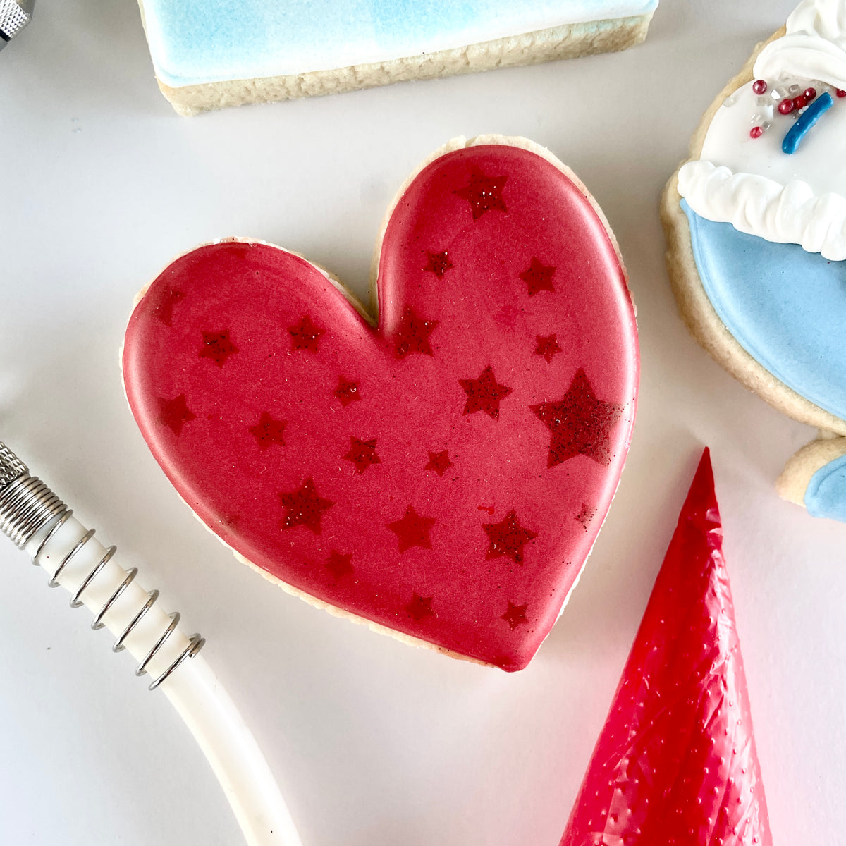 Lolly&#39;s Home Kitchen In Love with Rolled Buttercream Cookie Cutter Set