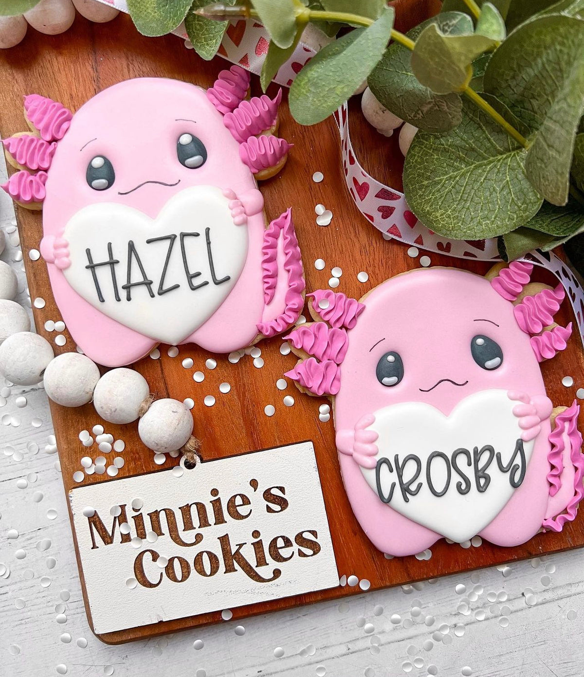 Axolotl Cookie Cutter by MinnieCakes