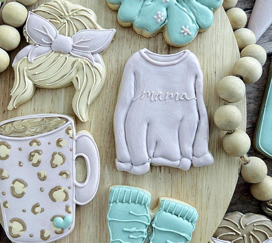Sweater Cookie Cutter by MinnieCakes