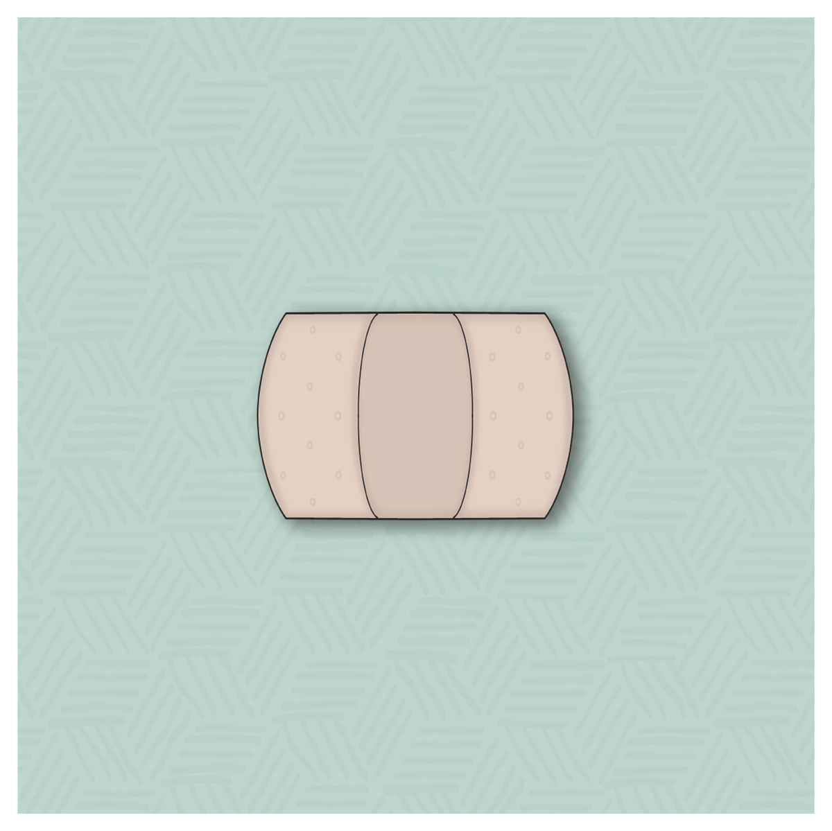 Chubby Simple Band-Aid Cookie Cutter