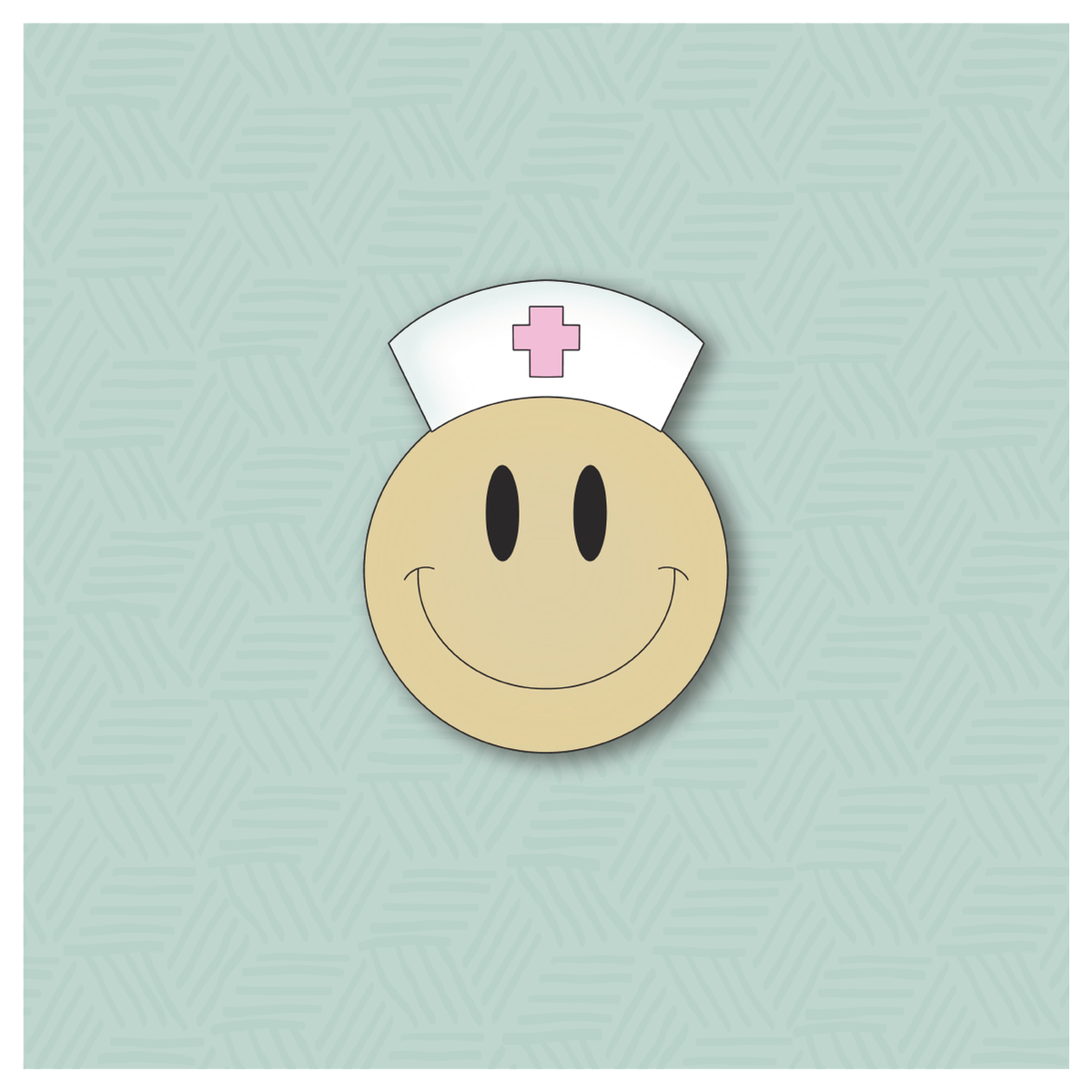 Nurse Smiley Cookie Cutter