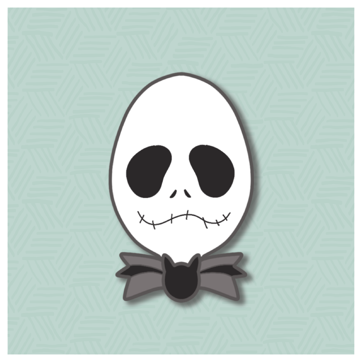 Jack Skellington Face &quot;Tall&quot; Cookie Cutter