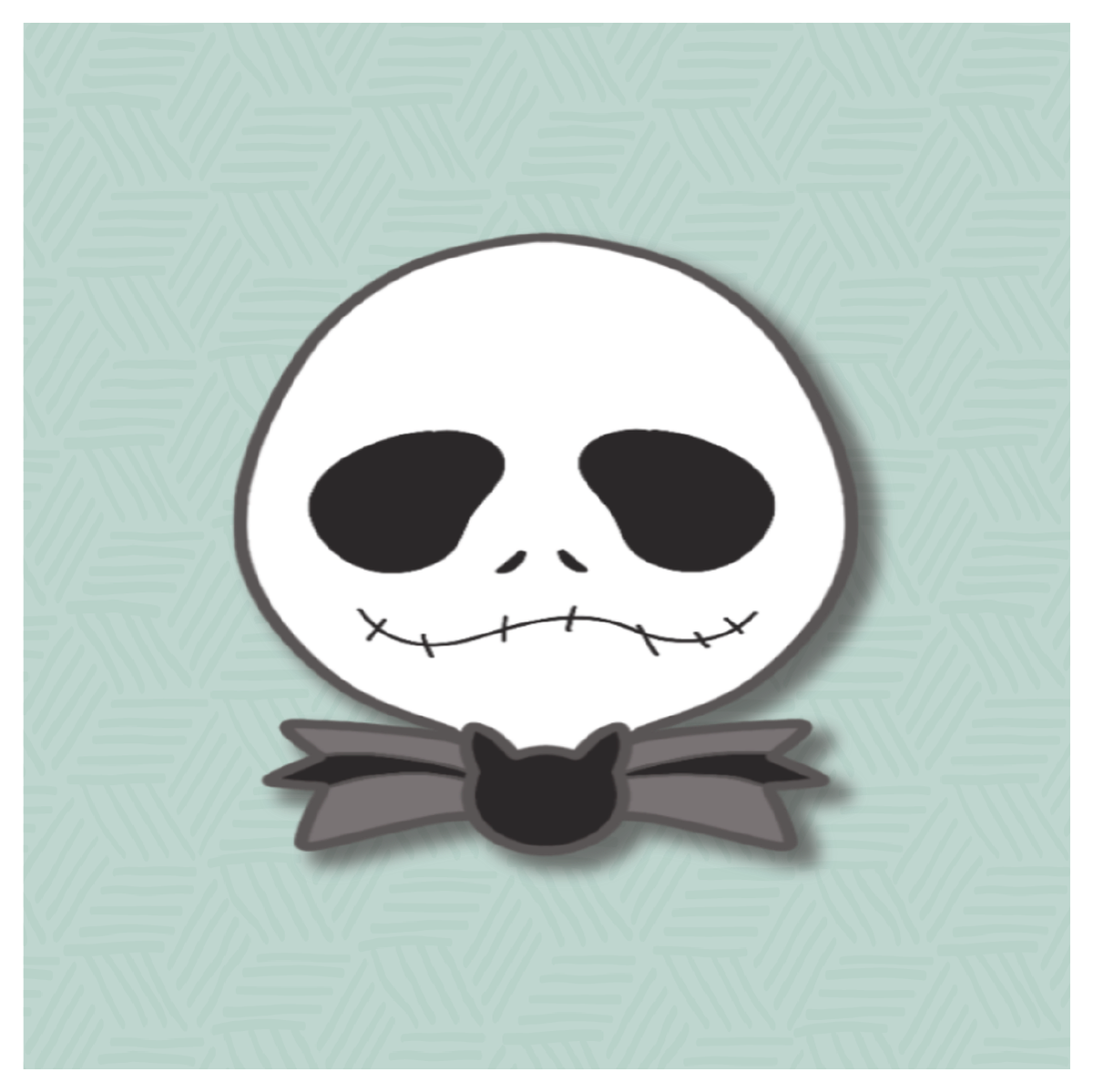 Jack Skellington Face Cookie Cutter