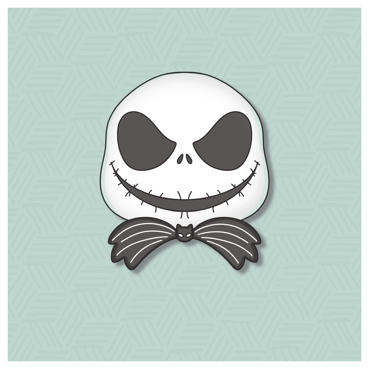 Jack Skellington Face Cookie Cutter (2024)