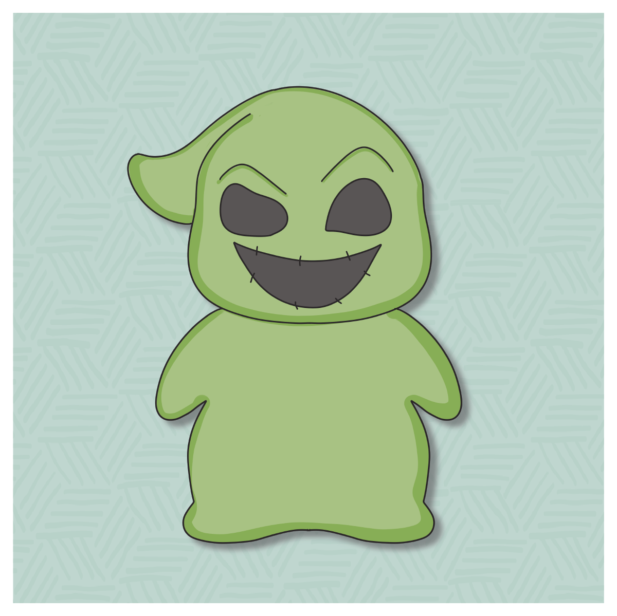 Oogie Boogie Body Cookie Cutter