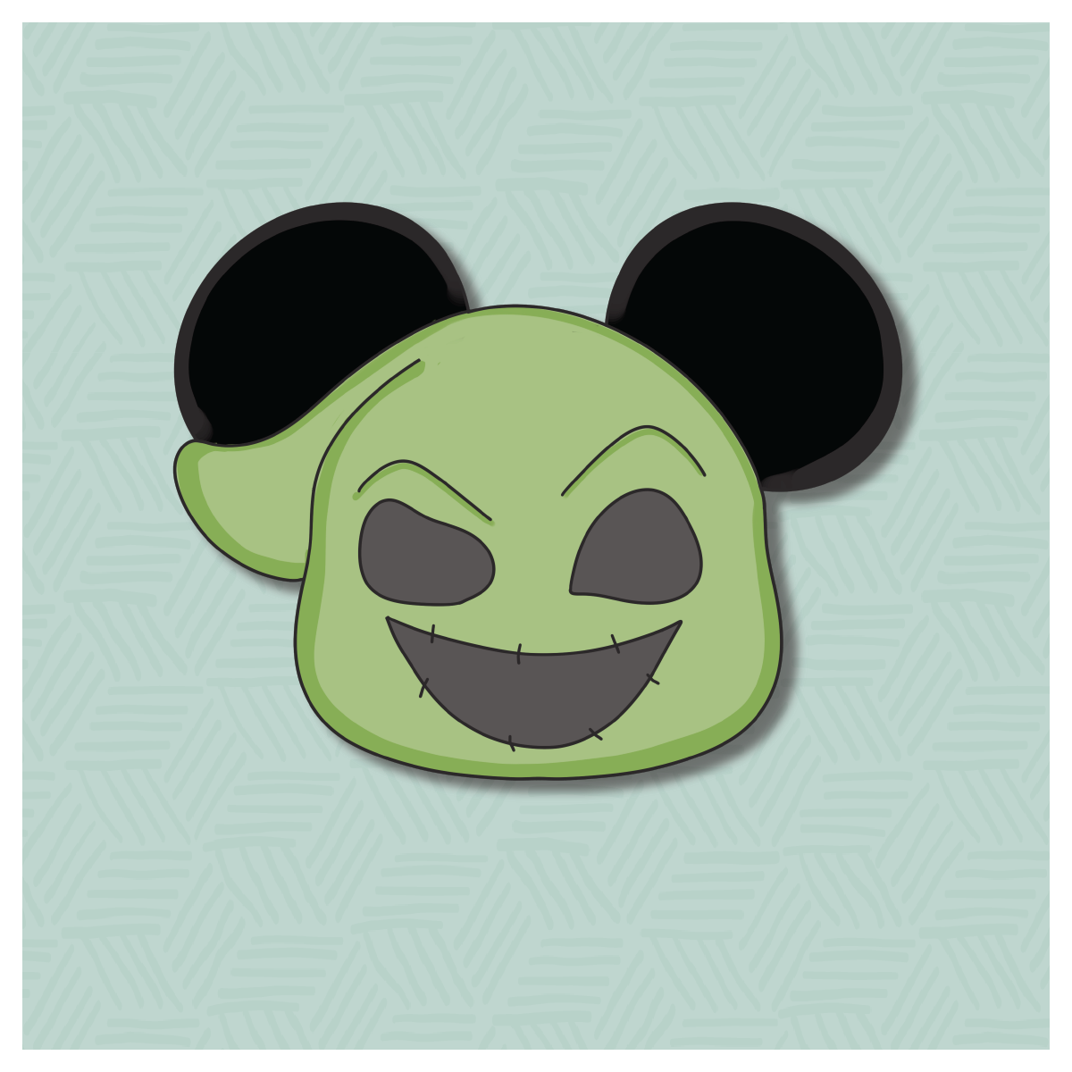 Mouse Oogie Boogie Cookie Cutter