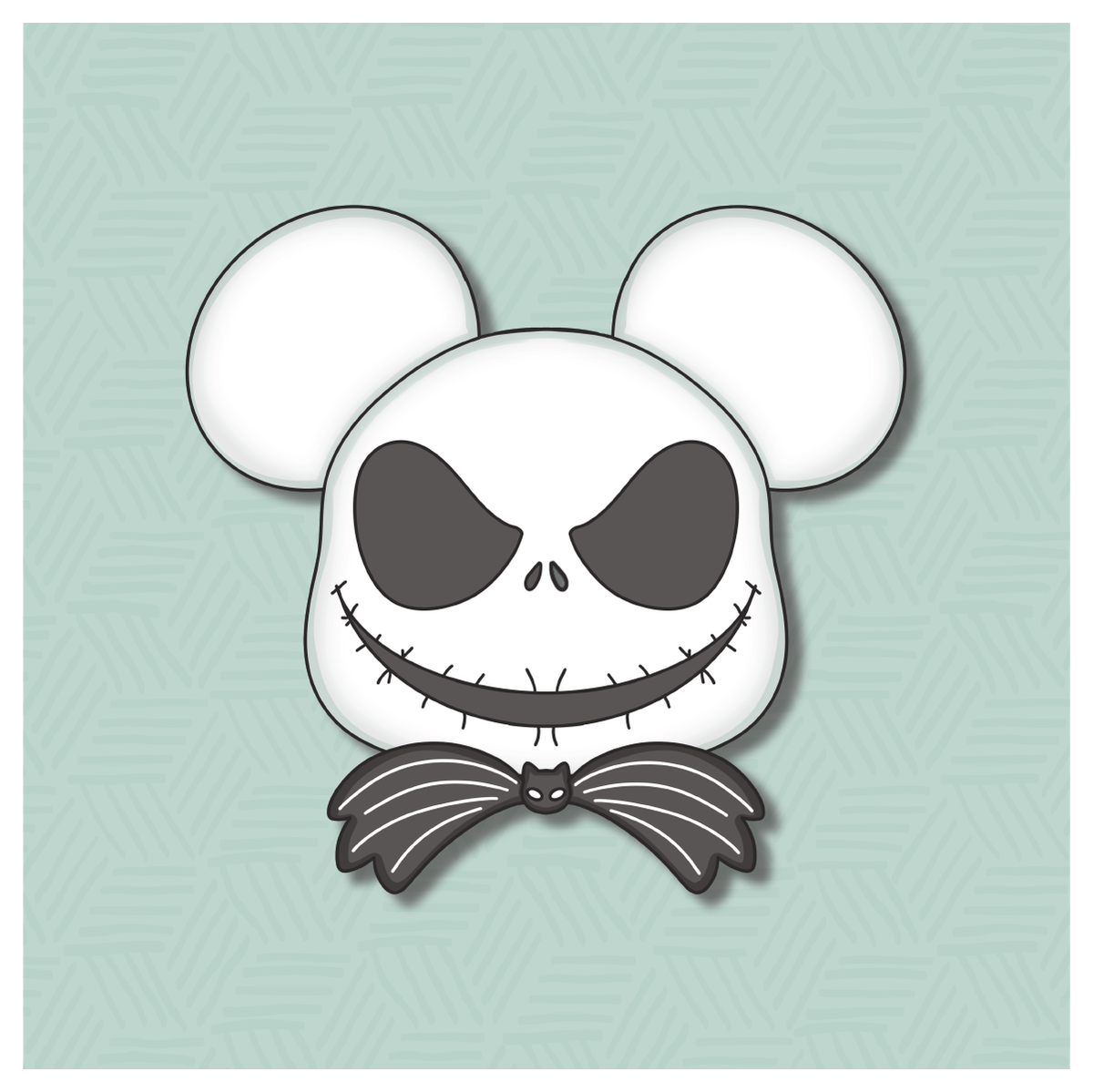 Mouse Skellington Cookie Cutter