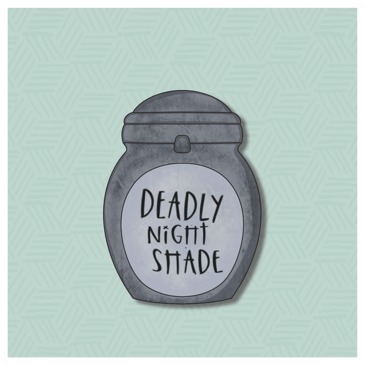 Deadly Nightshade Cookie Cutter