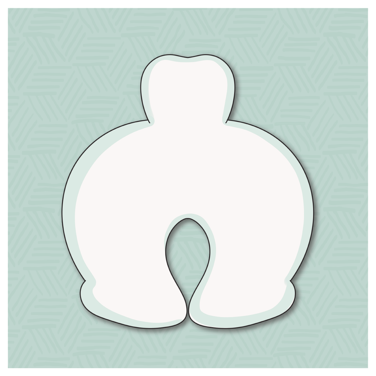 Chubby Wishbone 2024 Cookie Cutter