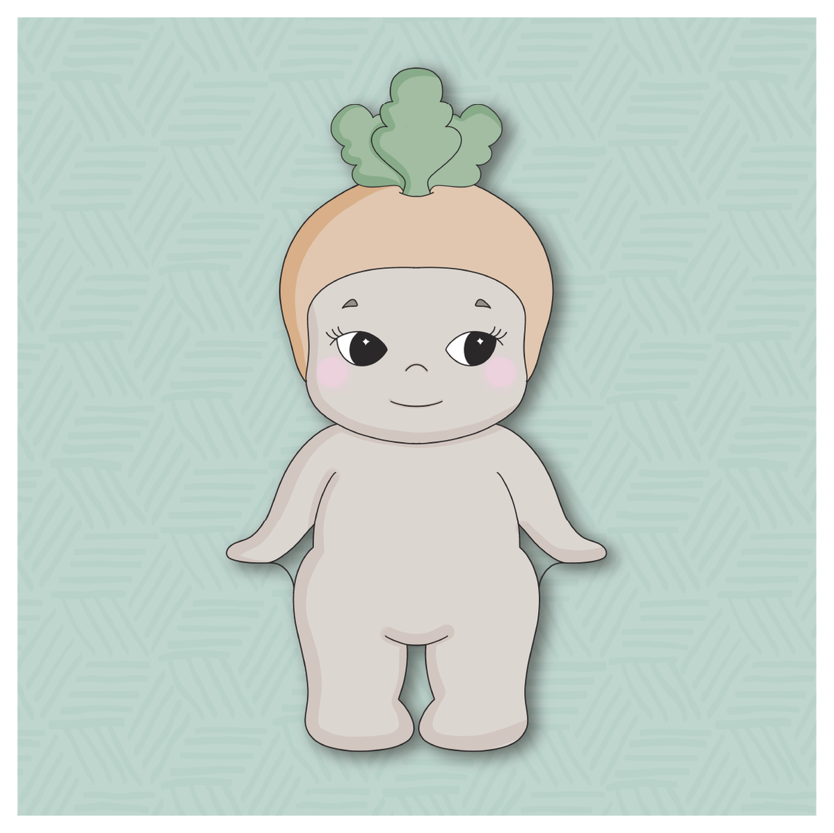 Sonny Angel Carrot Cookie Cutter