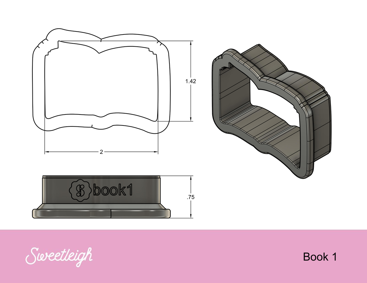 Book 1 Cookie Cutter