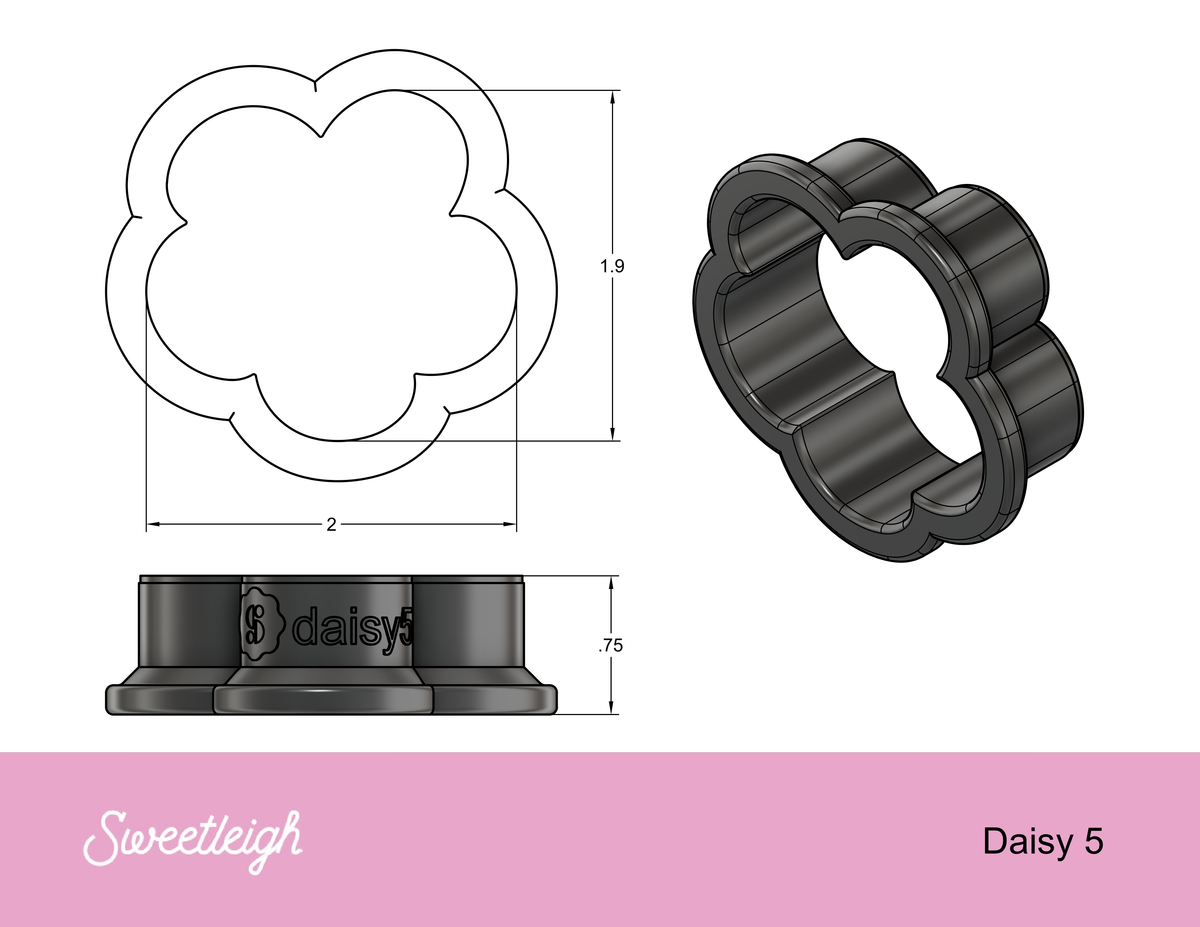 Daisy 5 Cookie Cutter