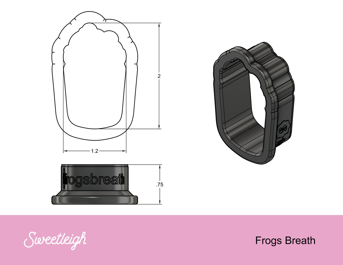 Frog&#39;s Breath Cookie Cutter