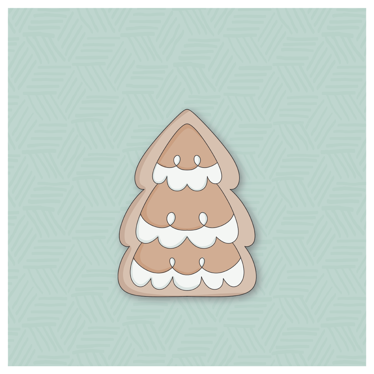 Gingerbread Tree Cookie Cutter