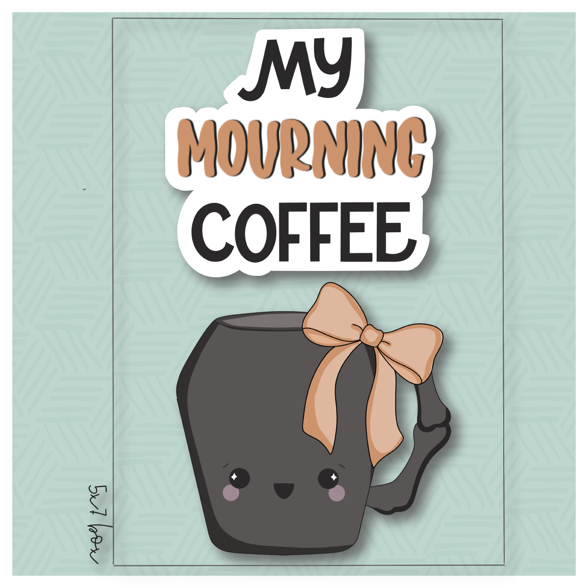 My Mourning Coffee 2 Piece Cookie Cutter Set