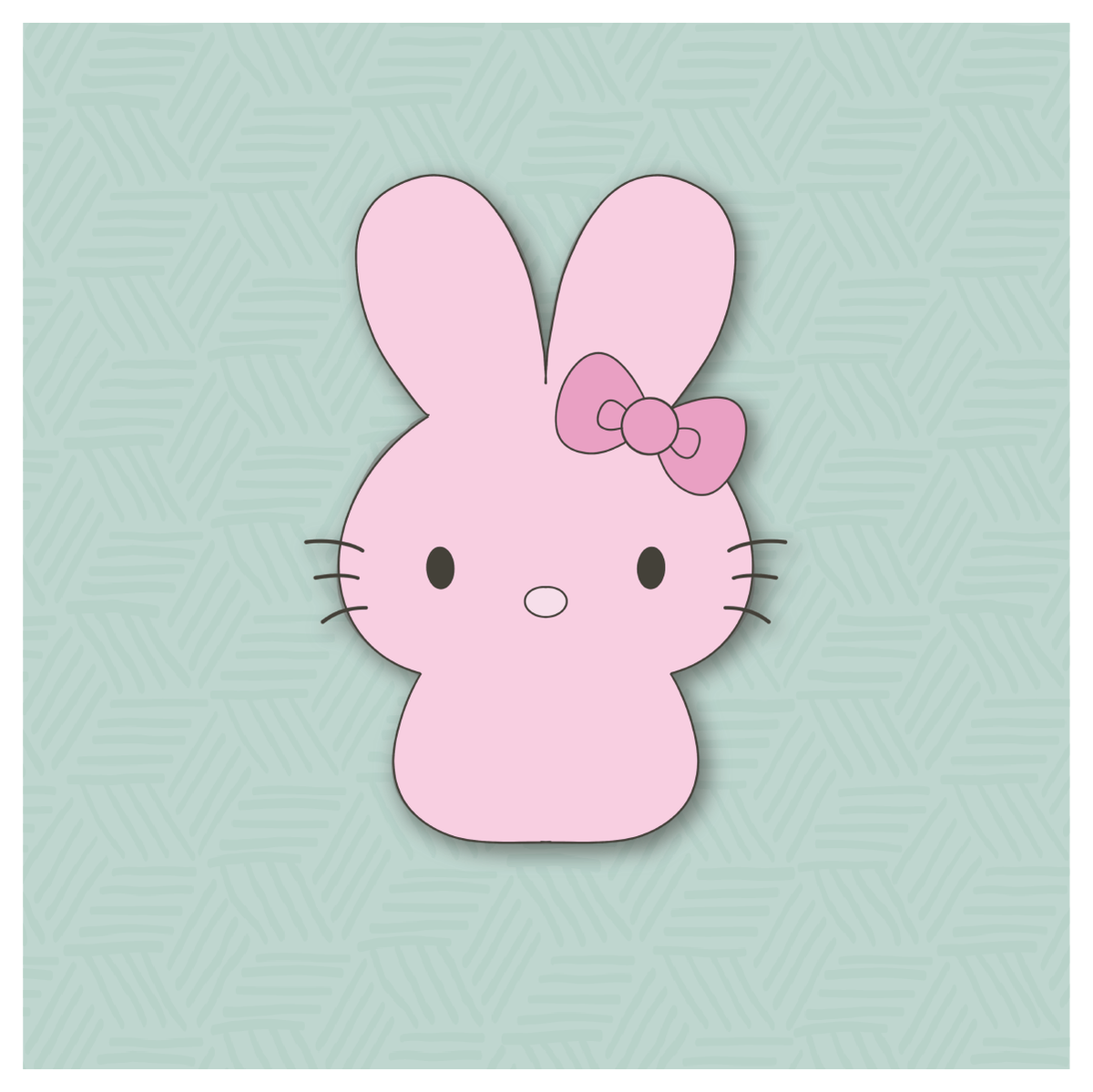 Kitty Mallow Bunny Cookie Cutter