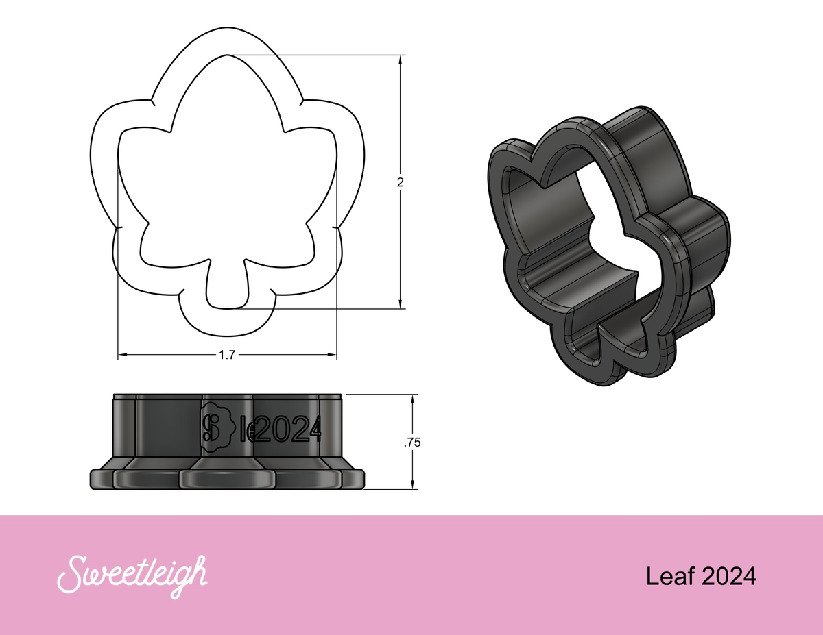 Leaf 2024 Cookie Cutter