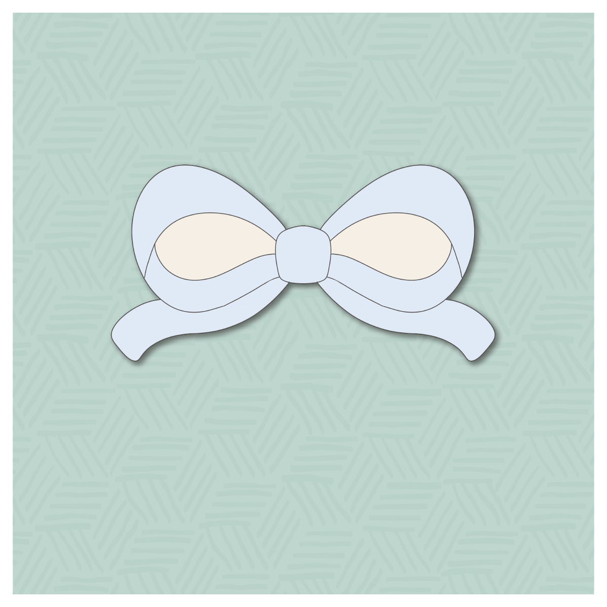 Lily Bow Cookie Cutter