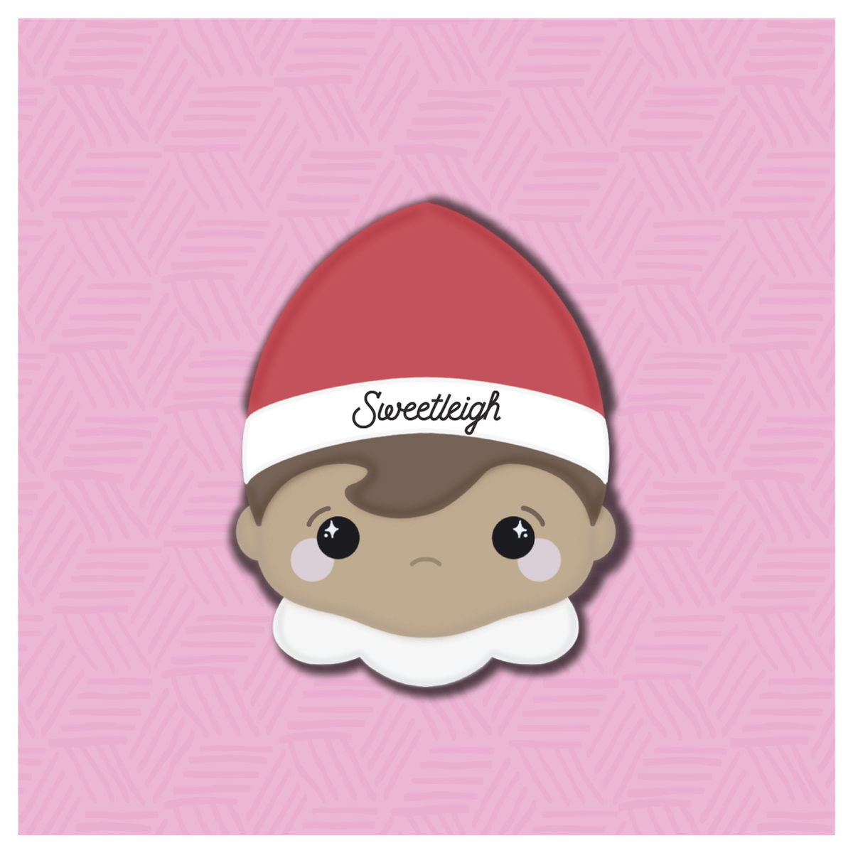 Chubby Elf Face 2021 PNG Digital File