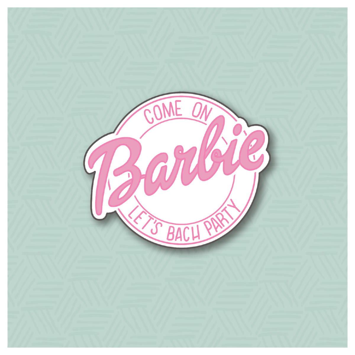 Barbie Circle Cookie Cutter