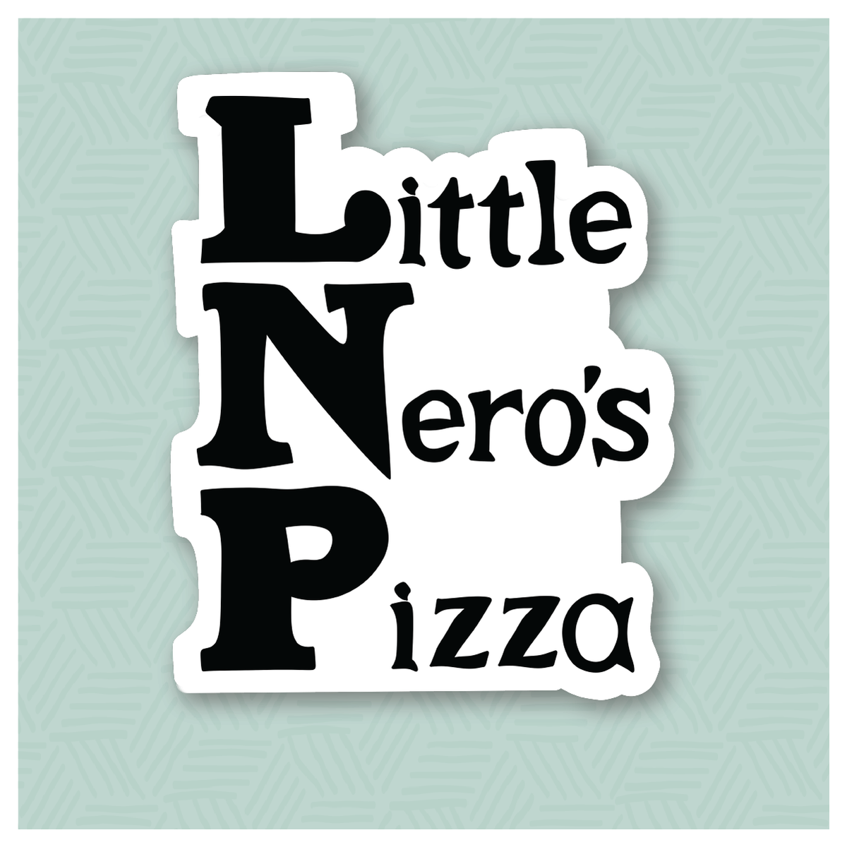 Little Nero&#39;s Pizza Plaque Cookie Cutter