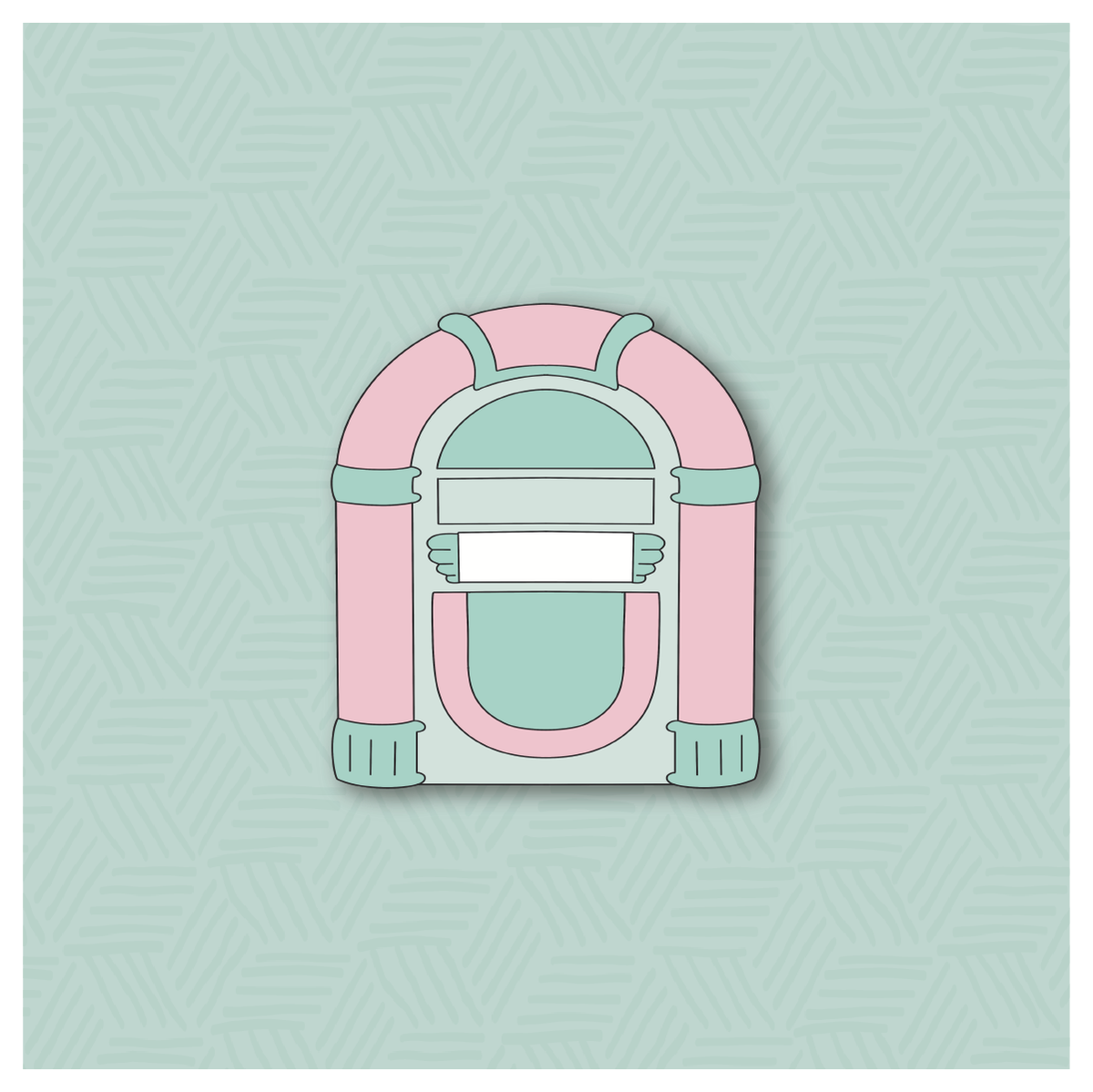 Chubby Jukebox Cookie Cutter