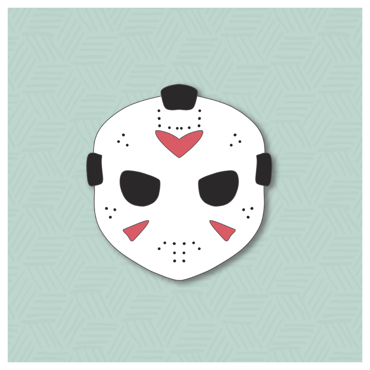 Jason Face Cookie Cutter