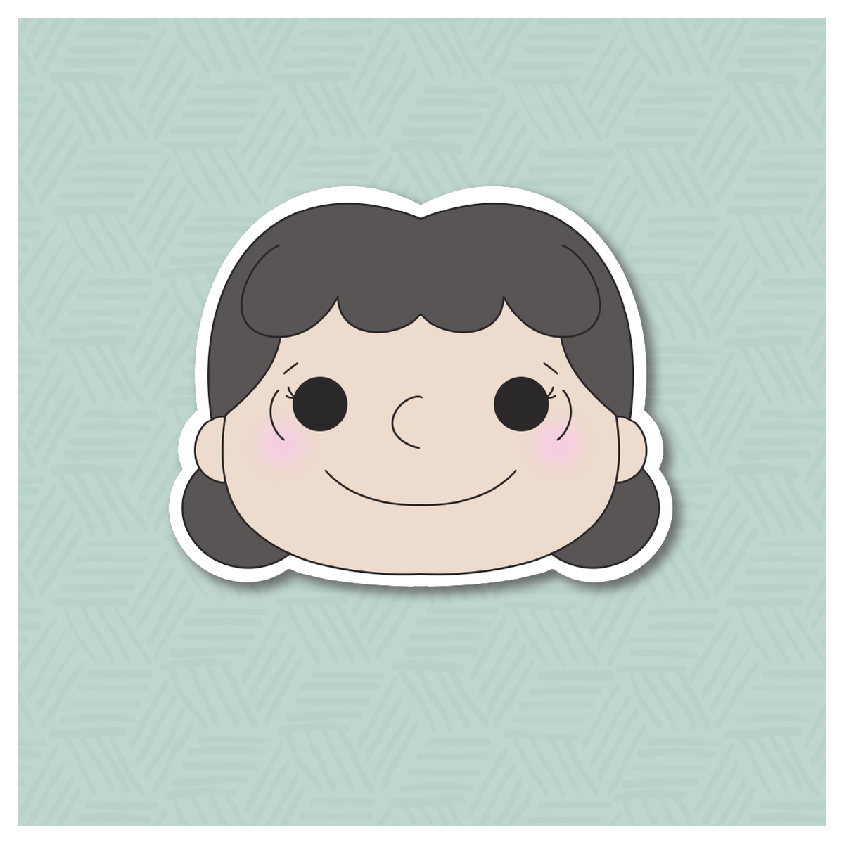 Lucy Face Cookie Cutter