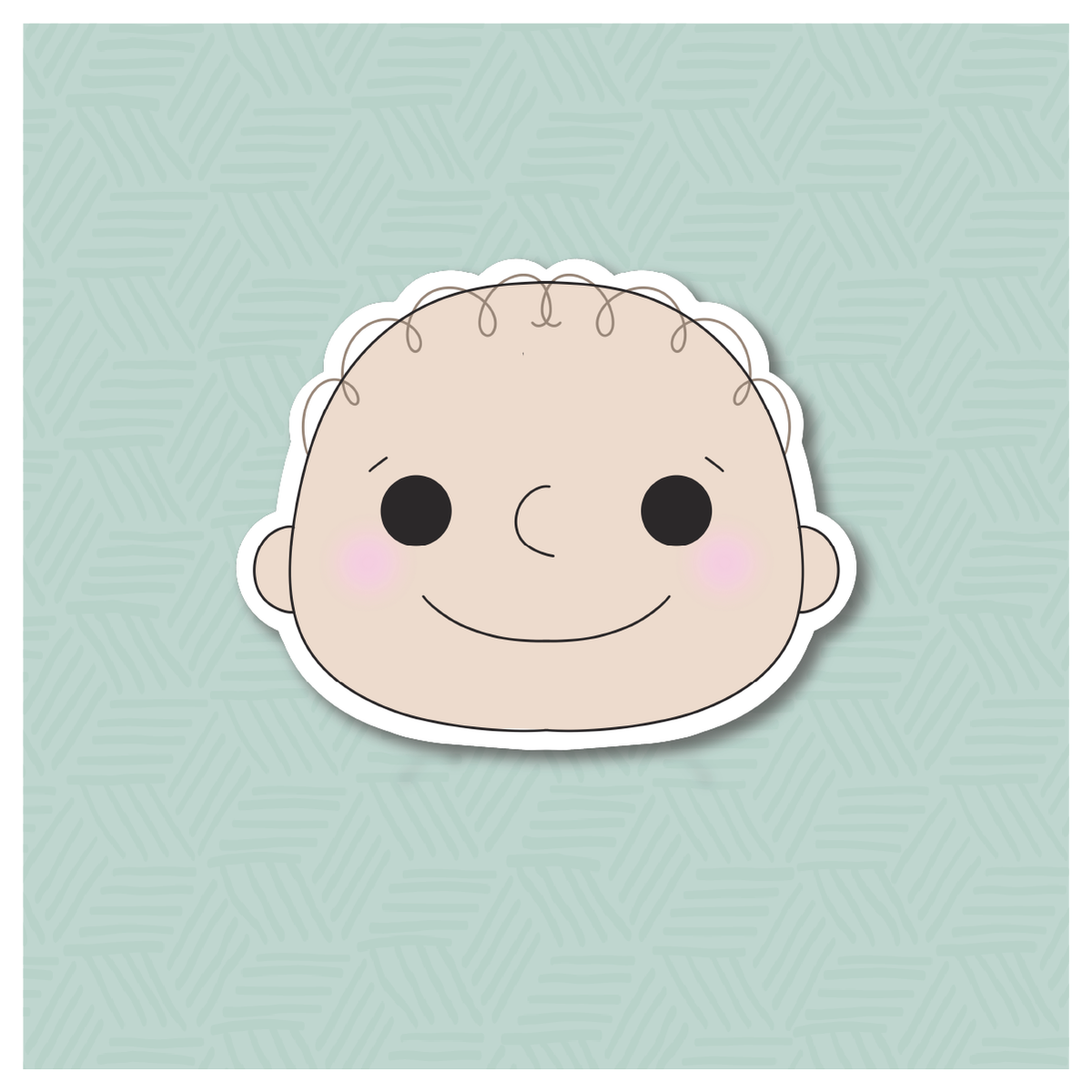 Linus Face Cookie Cutter