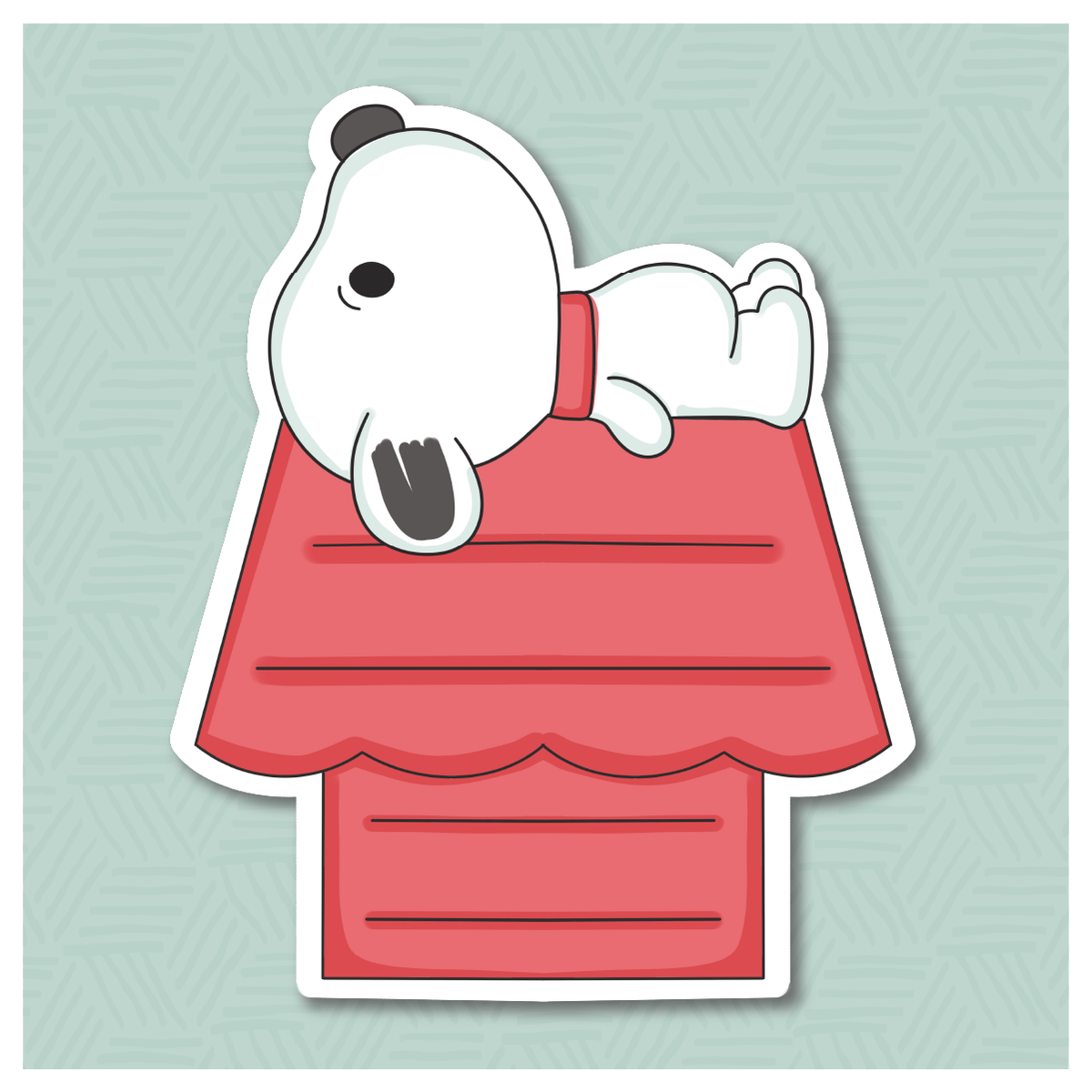 Snoopy Dog House Cookie Cutter