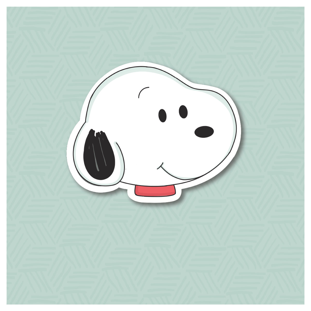 Snoopy Face Cookie Cutter