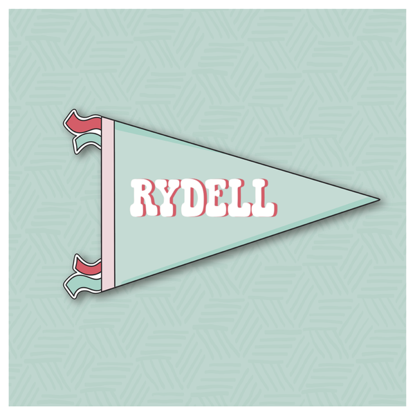 Retro Pennant Cookie Cutter - Sweetleigh