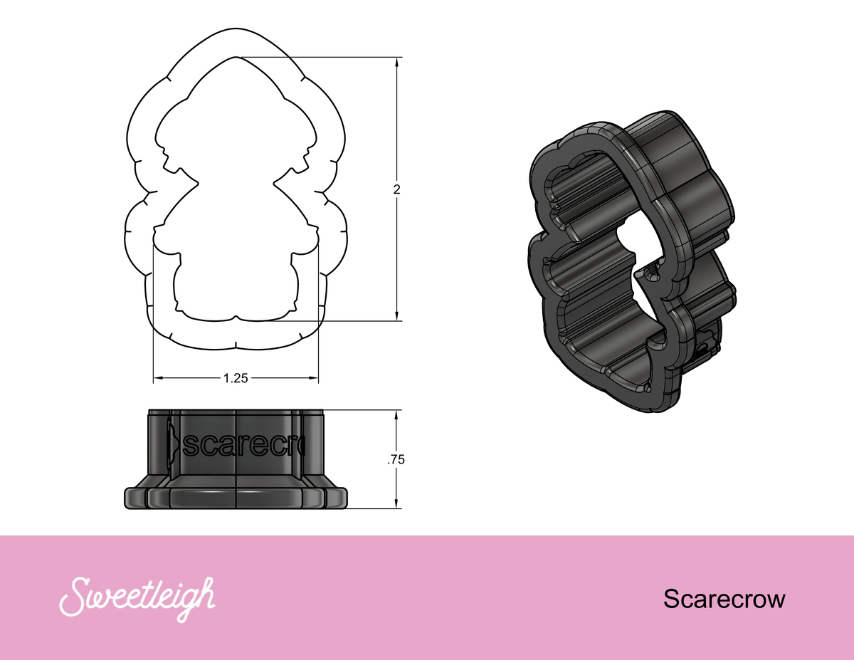 Scarecrow Cookie Cutter