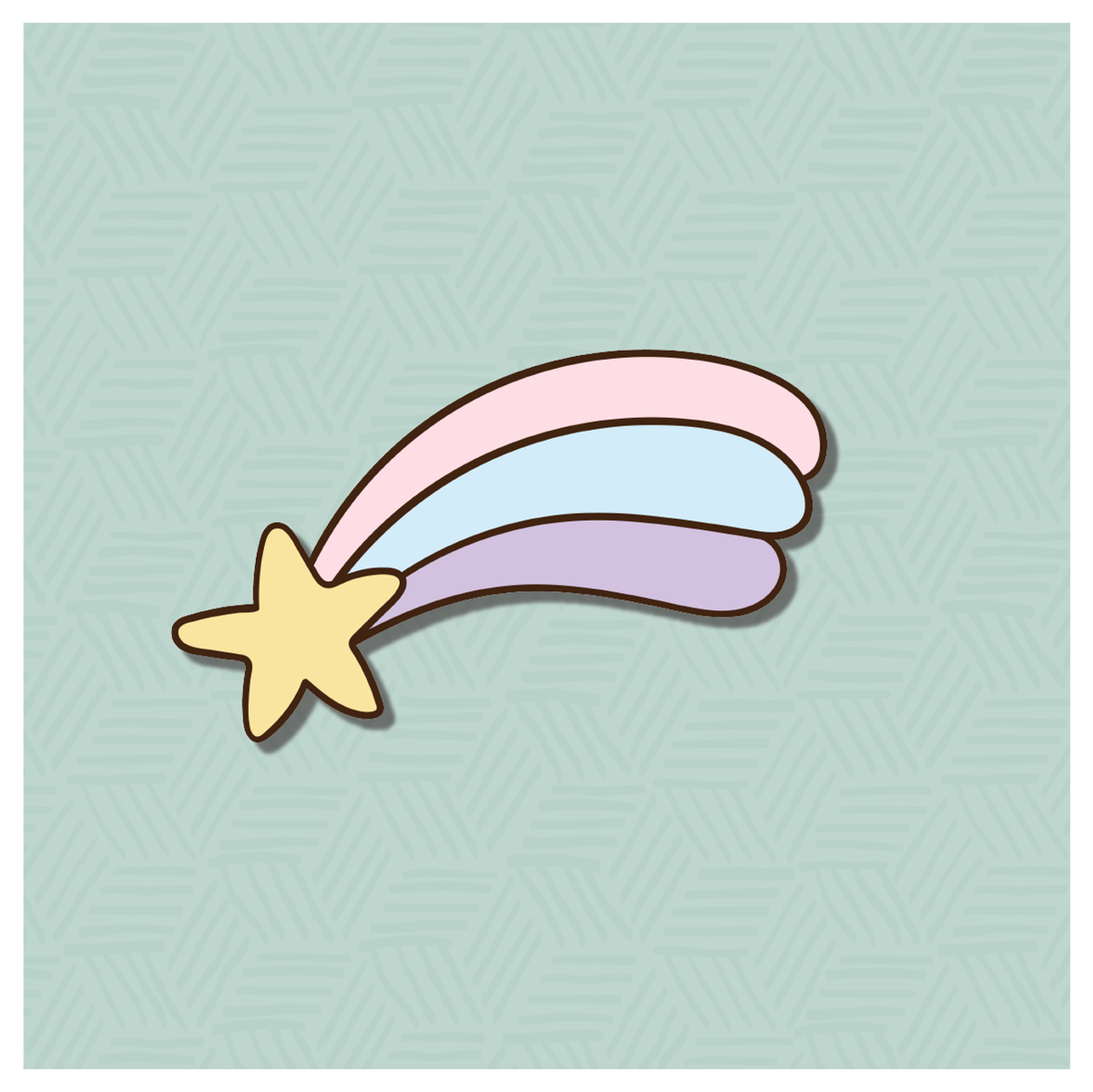 Shooting Star Cookie Cutter