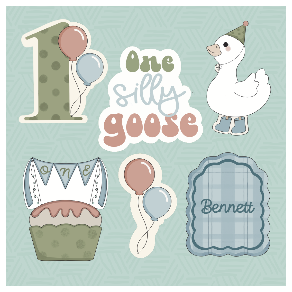 One Silly Goose Cookie Cutter Set