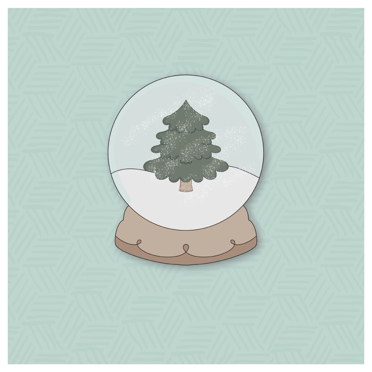 Snow Globe 1 Cookie Cutter