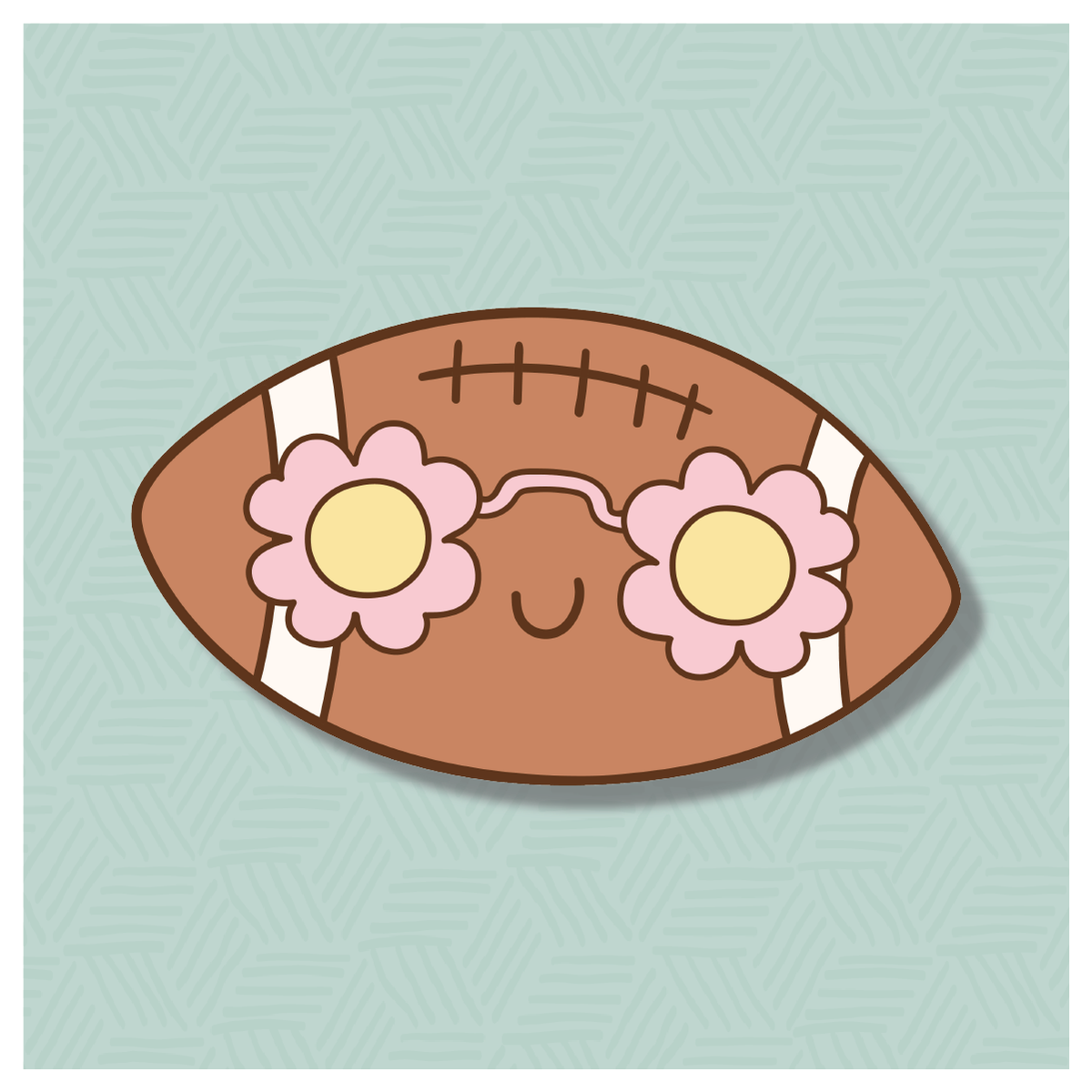 Football 2 Cookie Cutter