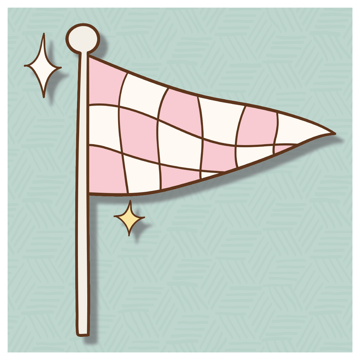 Sparkly Pennant Cookie Cutter