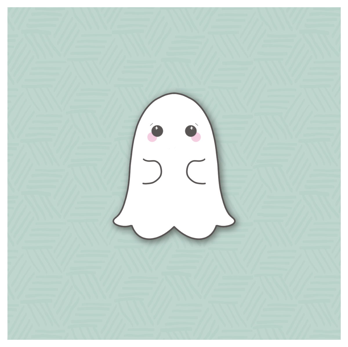Squish Ghost Cookie Cutter