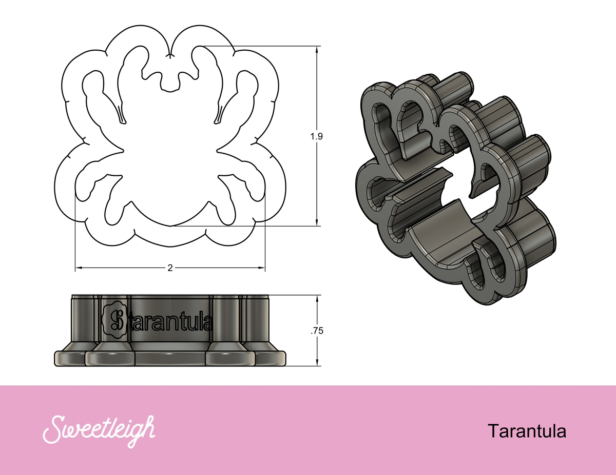 Tarantula Cookie Cutter